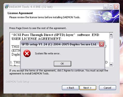 DAEMON Tools Error Image File Locked 的图像结果