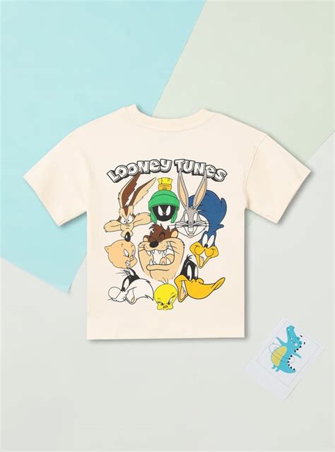 Buy Boys Looney Tunes Printed T-shirt Online at just Rs. 399.0 ...