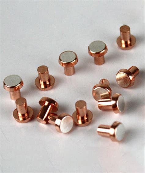 Bimetal Electrical Contact Rivet - akashdeep.co.in