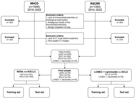 Application of Radiomics for Differentiating Lung Neuroendocrine Neoplasms