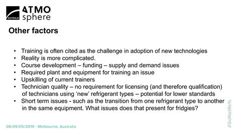 Rod Cumming, ARC (Australian Refrigeration Council) | PDF