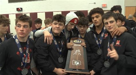 Bishop McCort wrestling finishes as runner up in State Tournament ...