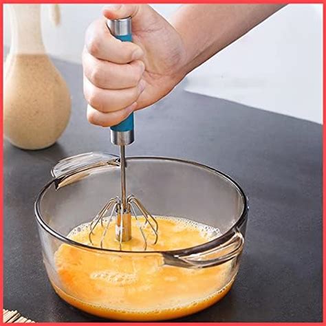 Buy KPNG Kitchen Manual Hand Blender Semi-Automatic Egg Beater ...