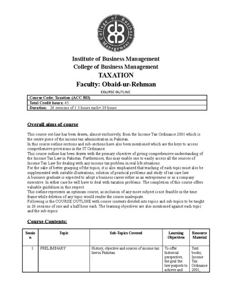 Image result for Business Management Course Outline