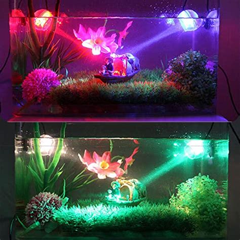 PetzLifeworld Aquarium Fish Tank Spot LED WRGB Multi Colour Light ...