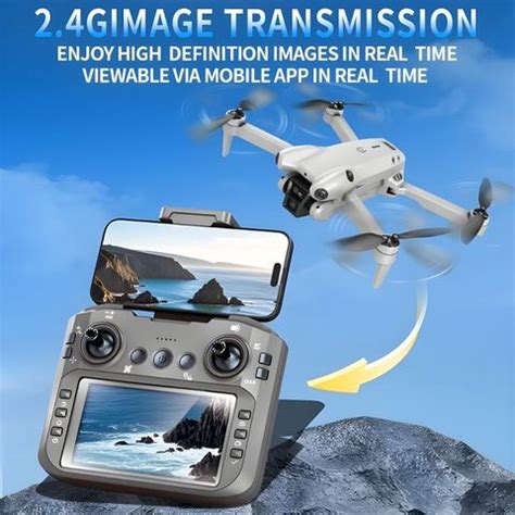 ERHIndia M4 Ultra 4K Dual Camera Drone with OAS Display, GPS, Foldable ...