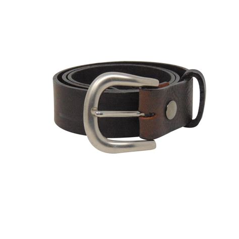 Womens Brown Leather Belt Buckle | Paul Smith