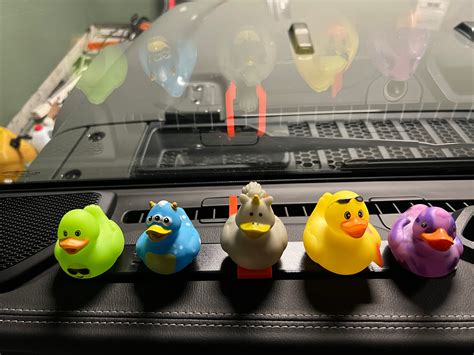 Rubber Ducks On Jeep Dashboard at Kelly Coughlin blog