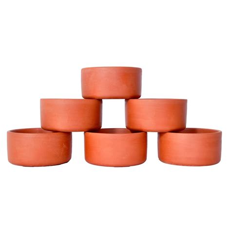 Buy VAGHBHATT Clay katori/Serving Bowl/Earthenware Bowl for Serving ...