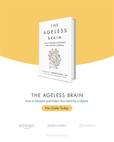 Dale Bredesen, MD | One easy tip for defying brain aging from The ...