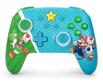 PowerA Enhanced Wireless Controller for Nintendo Switch - Super Star ...