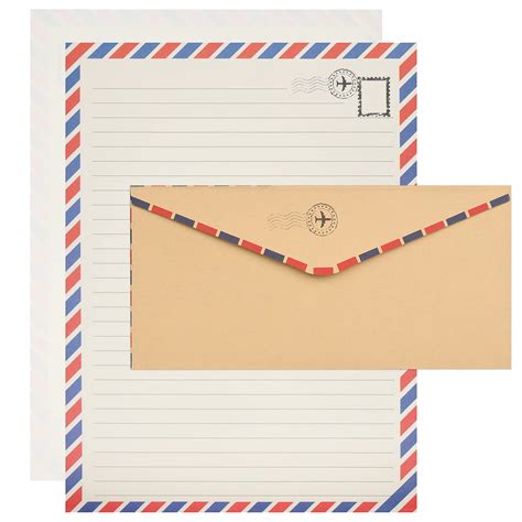 Buy Belle Vous 96 pcs Writing Stationery Paper with Envelopes - 48 ...