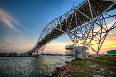 Harbor Bridge, Corpus Christi, Texas | Harbor bridge, Corpus christi ...