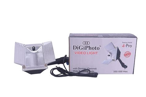 DIGIPHOTO Continuous / Video Light with 1000 Watt Halogen Tube by ...