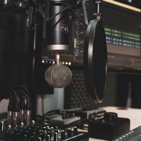 Download wallpaper 2780x2780 microphone, recording studio, mixer ...