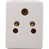 Anchor by Panasonic Pilot 16A 3 Pin Multiplug Adapter with Universal ...