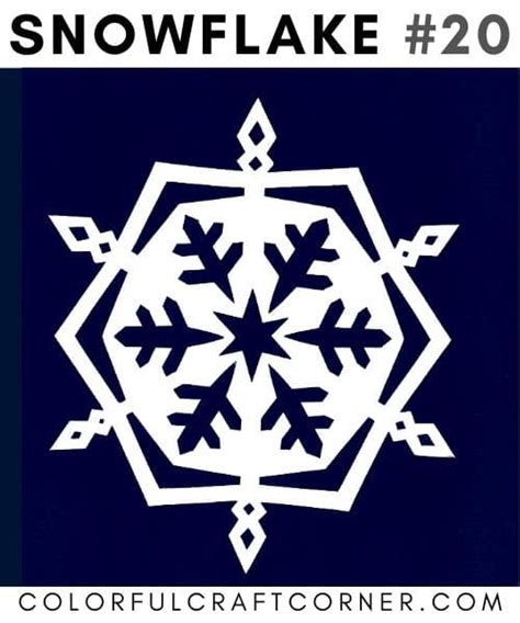 Image result for Simple Snowflake Patterns Printable