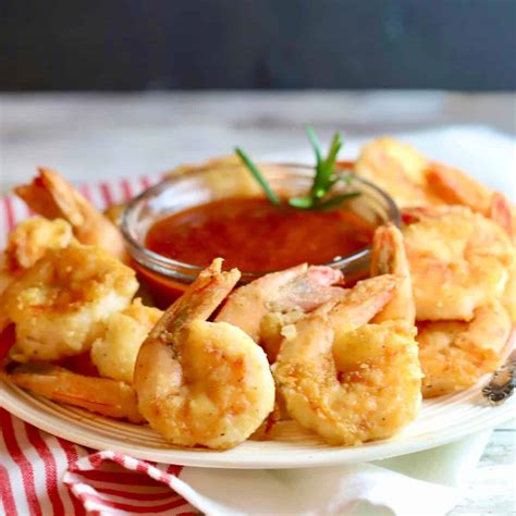 Cooked Fried Shrimp