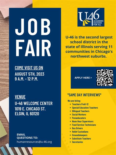 School District U-46 on LinkedIn: #u46hiring