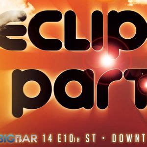 Eclipse Party at BIGBAR! • All Day Party • DJs • Giveaways, 14 East ...