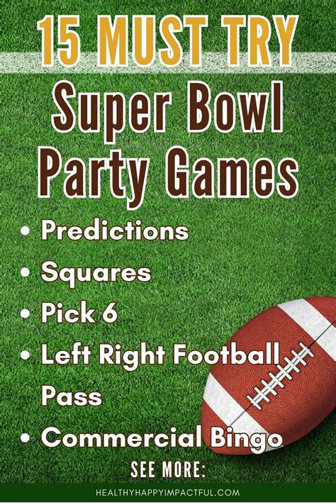 15 Must-Play Super Bowl Party Games To Kickoff The Fun