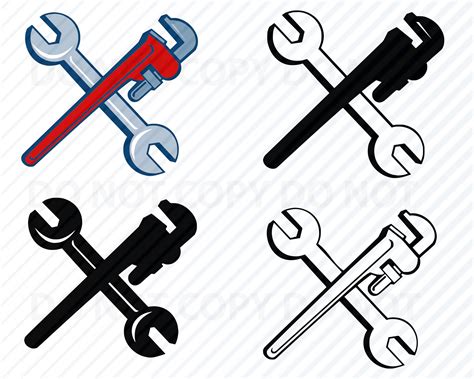 Pipe Wrench Clip Art