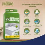 Friends Classic Underpads: Buy Underpad Sheets for Adults