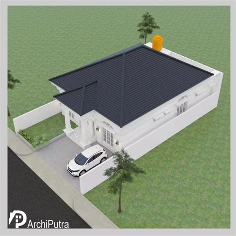 Simple Classic House Design 11x20 Meter | 3 Bedrooms ~ Homiful.com ...