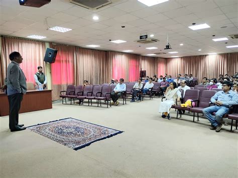 Talk by Prof. Ashutosh Sharma