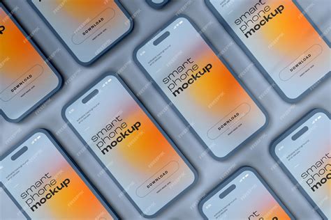 Premium PSD | Iphone 14 mockup design with editable background