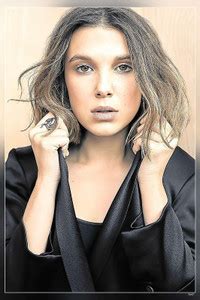 Millie Bobby Brown Matte Finish Poster Paper Print - Animation ...