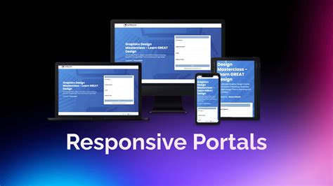Web Portal Design: How To Build Mobile Responsive Portals?