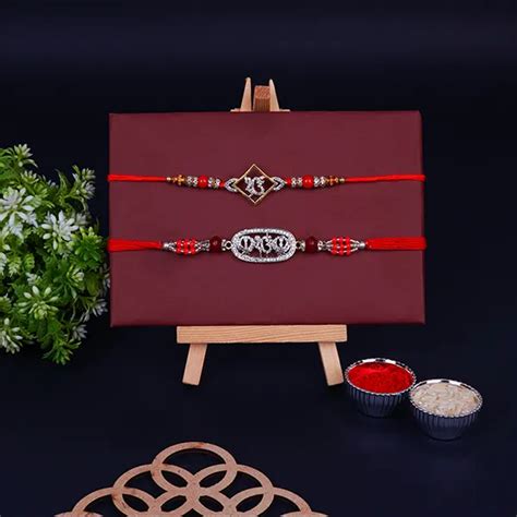 Send Pair of Divine Ek Onkar and Khanda Rakhi for Bro Online ...