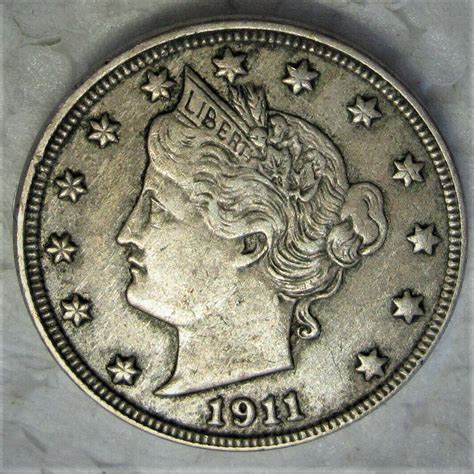 1911 Liberty "V" Nickel in a High XF to Lower AU | #4072851770