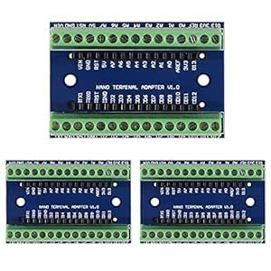 3PCS Nano Terminal Adapter Shield Expansion Board Compatible with ...