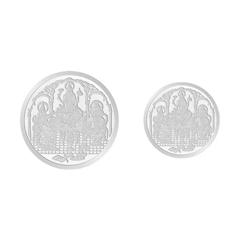 WHP 999 Pure Silver Trimurthi (Laxmi, Saraswathi & Ganesh) Coin 25 gm ...