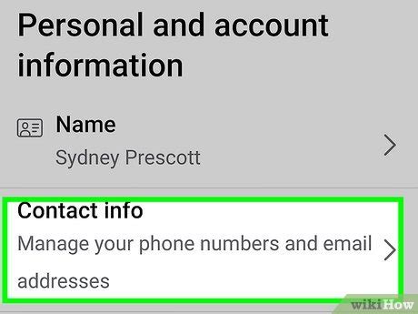 Image result for Modifier Email Facebook