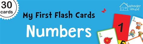 My First Flash Cards Numbers : 30 Early Learning Flash Cards For Kids ...