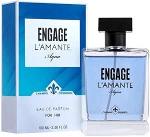 Buy Engage L'amante Aqua Eau De Parfum for Men, Aqua, Long Lasting Eau ...