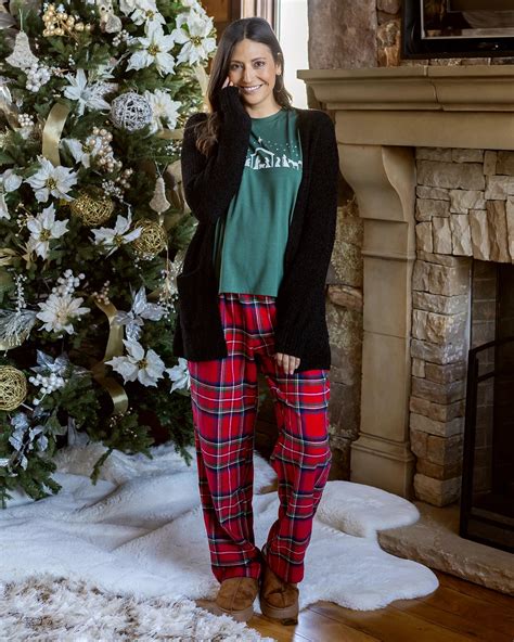 Flannel Christmas Red Plaid Pajama Pants - Red Plaid / XS - Grace and Lace