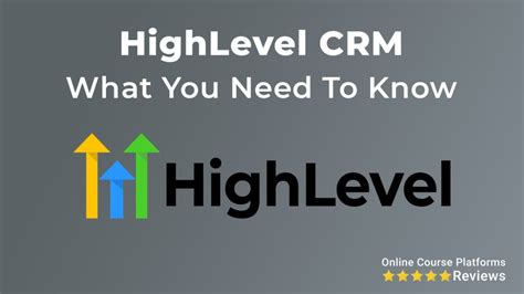 Rezultat imagine pentru HighLevel CRM Tutorials