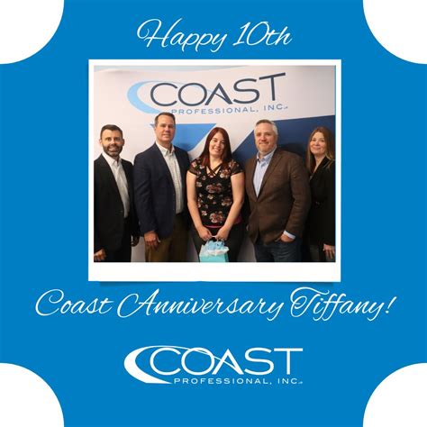 Coast Professional, Inc. on LinkedIn: #teamcoastpro #coastanniversary