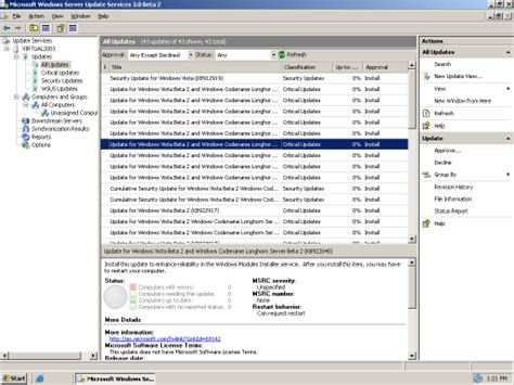 Software-update: Microsoft Windows Server Update Services 3.0 ...