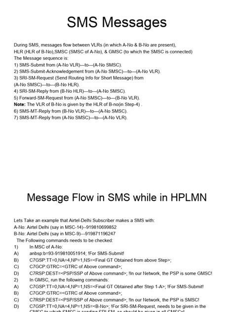 Image result for SMS Call Flow