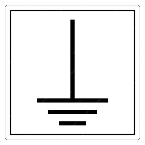Earth Ground Sign Reflective Sign 的图像结果