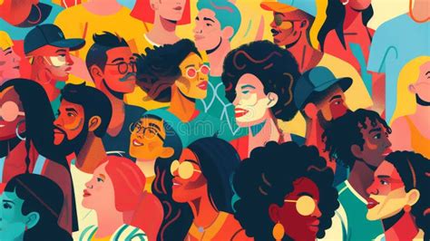 100 People Standing Together 的图像结果