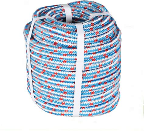Buy LABLT 16 Strand 12 inch Double Braided Polyester Rope, 100ft ...