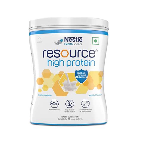 Buy RESOURCE Nestle Health Science, High Protein - 400 G Online at Low ...