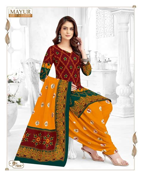 Mayur Khushi Vol 76 Pure Cotton Dress Material Collection