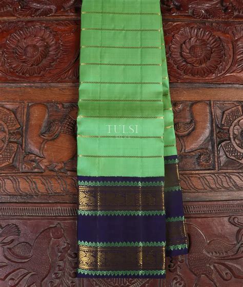 Buy Green Kanjivaram Silk Saree T539574